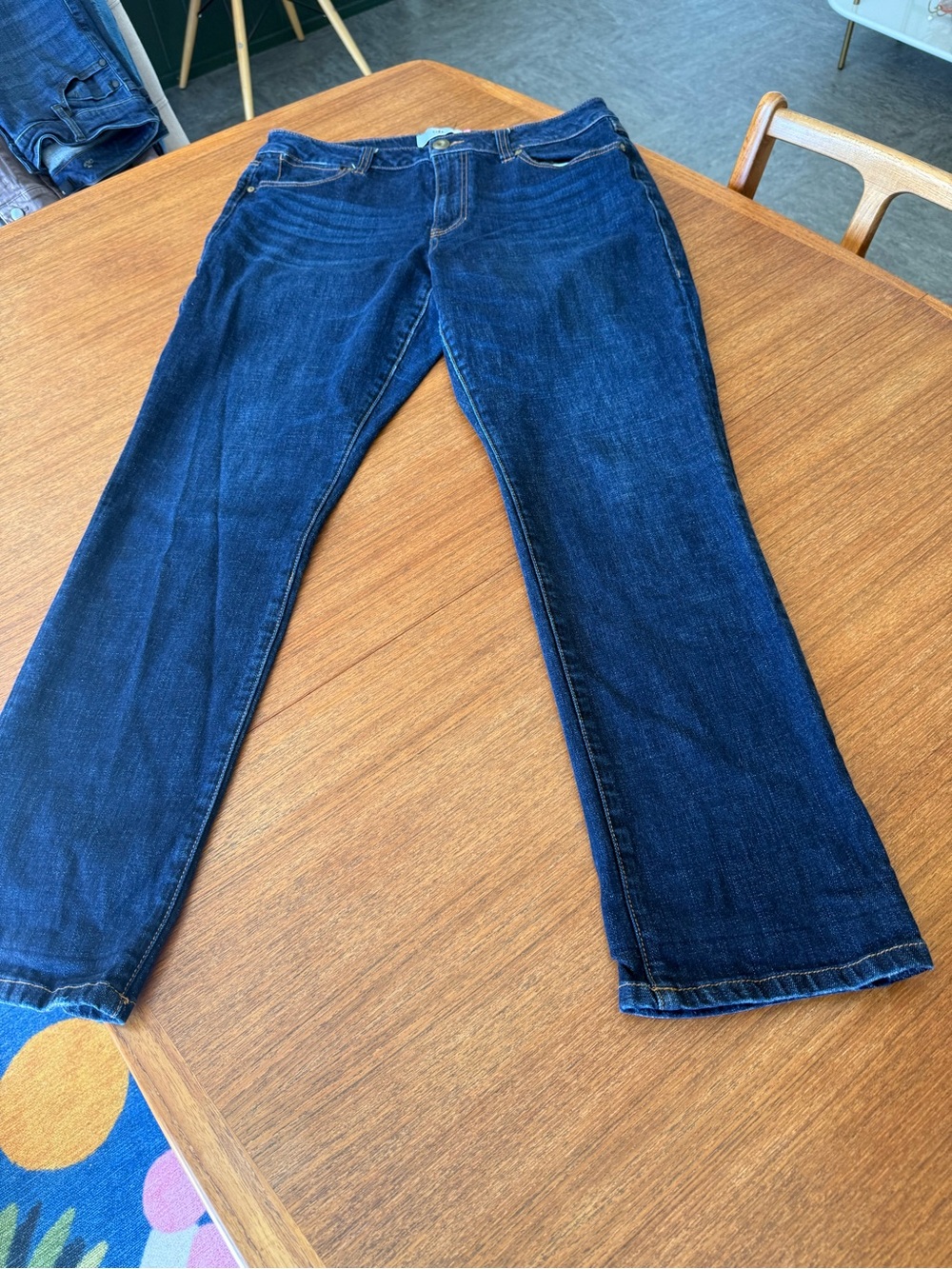 CAbi Dark Indigo and Light Denim Jeans